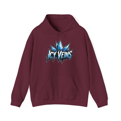 Icy Veins Hoodie - TeeGerDesign - Hoodie - DTG