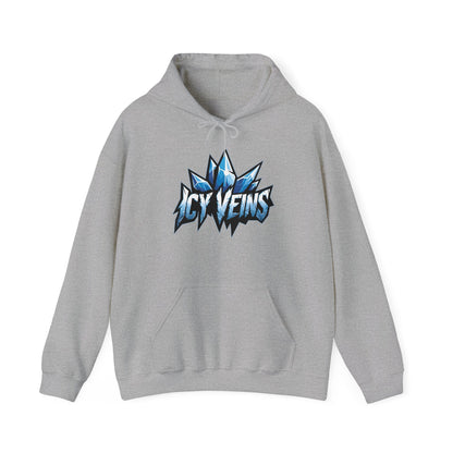 Icy Veins Hoodie - TeeGerDesign - Hoodie - DTG