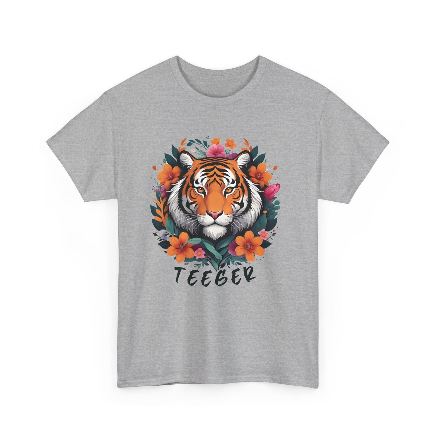 T - Shirt TeeGer Design | Shirt mit Tiger Bild | Miniatur Tigerkopf T - Shirt - TeeGerDesign - T - Shirt - Brand