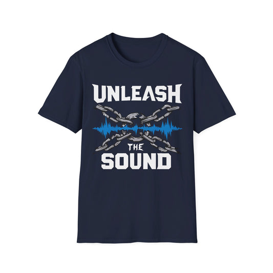 Unleash the Sound T-Shirt mit Ketten - TeeGerDesign - T-Shirt - Cotton