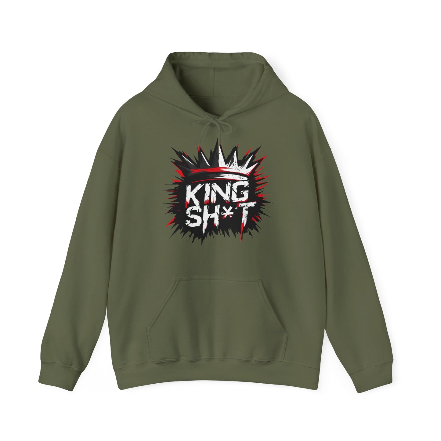 King SH*T Hoodie - TeeGerDesign - Hoodie - DTG