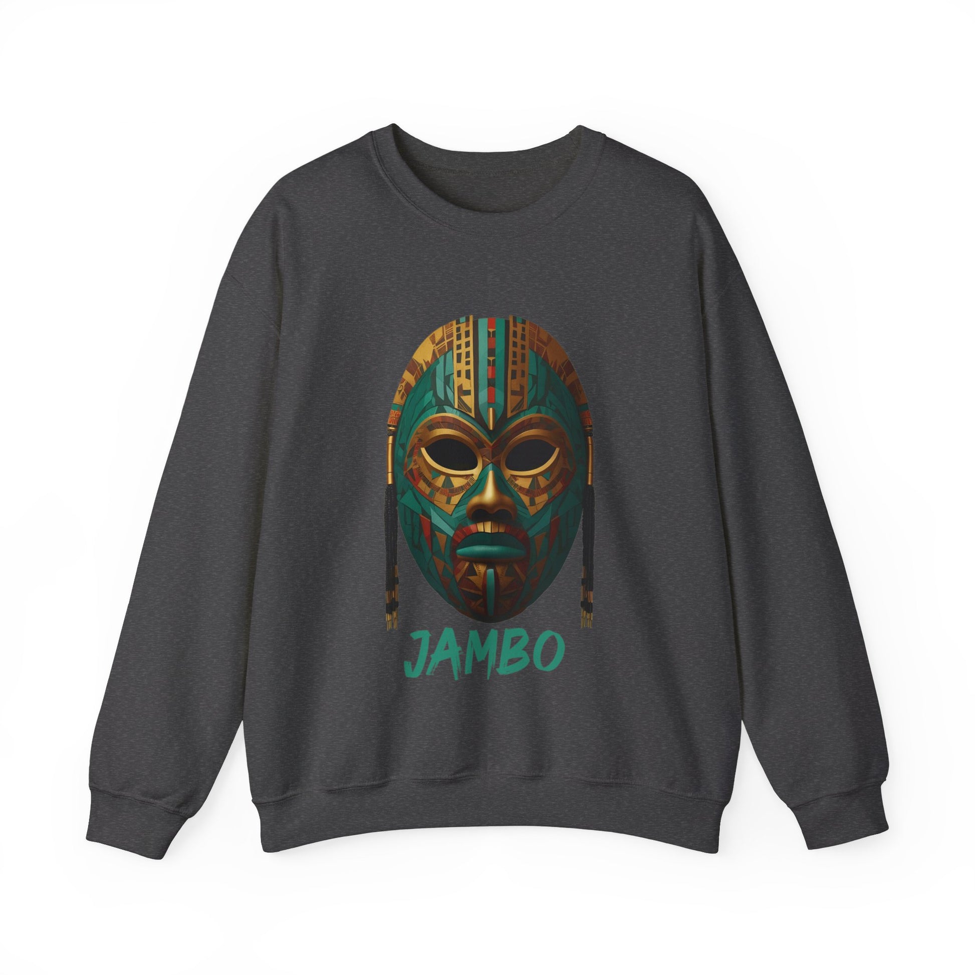 Swahili Jambo Sweatshirt - TeeGerDesign - Sweatshirt - Crew neck