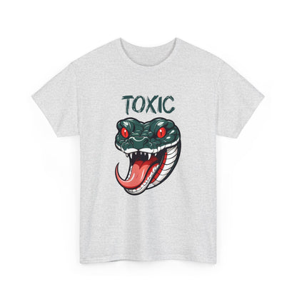 T - Shirt mit 'Toxic' Snake Logo - TeeGerDesign - T - Shirt - Crew neck