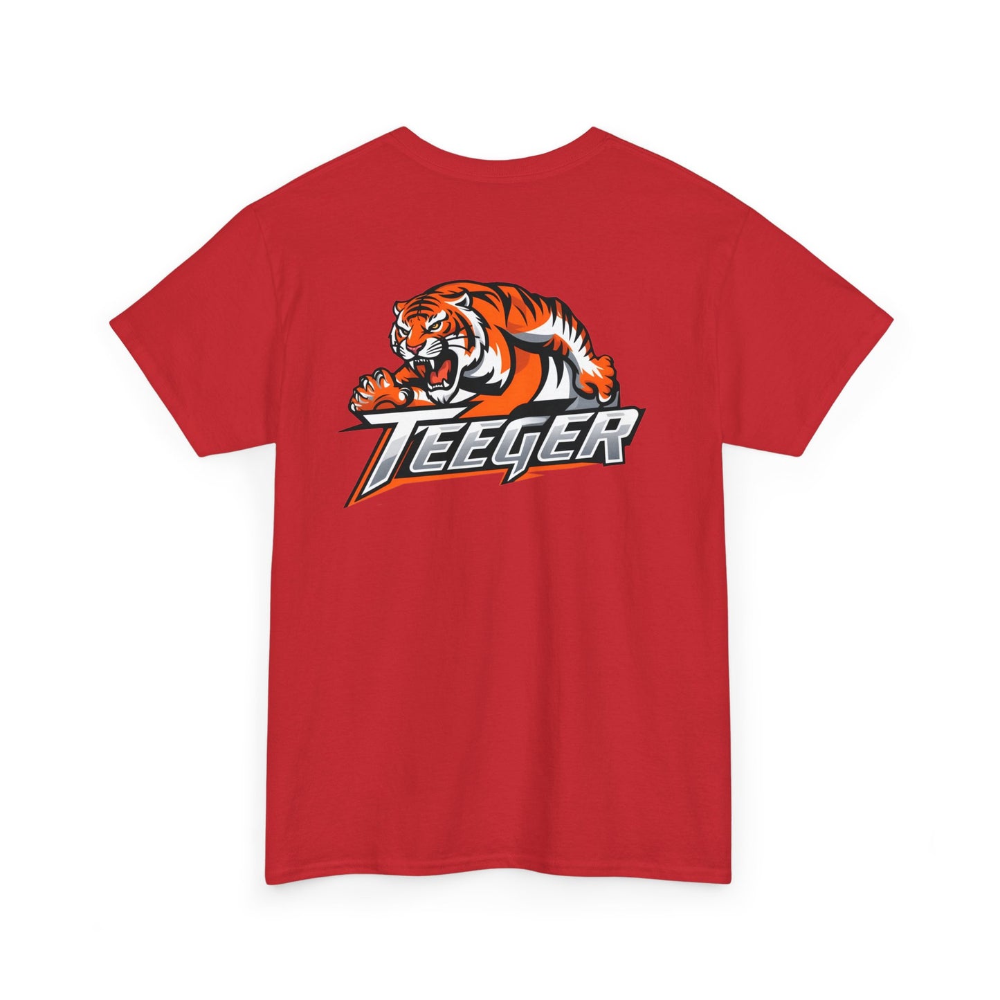 TeeGer T - Shirt mit angreifendem Tiger - TeeGerDesign - T - Shirt - Brand