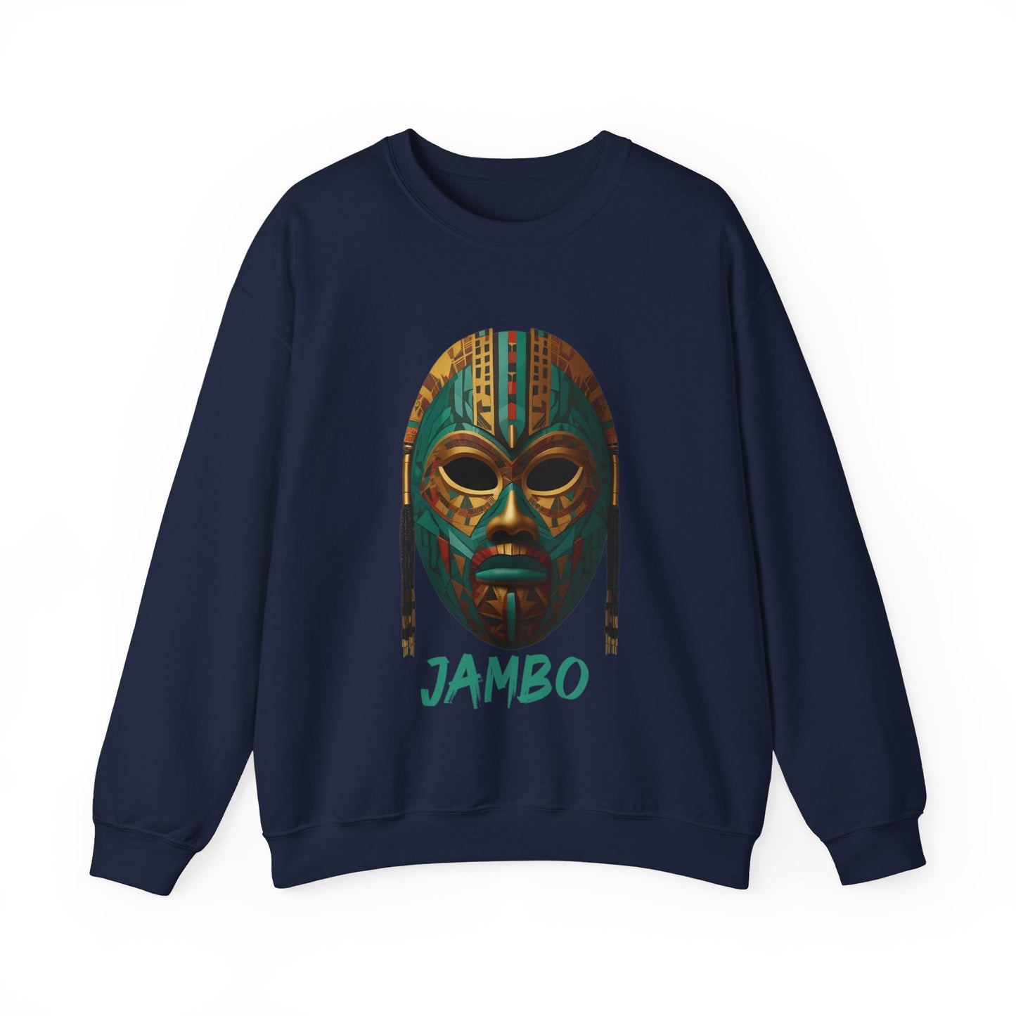 Swahili Jambo Sweatshirt - TeeGerDesign - Sweatshirt - Crew neck