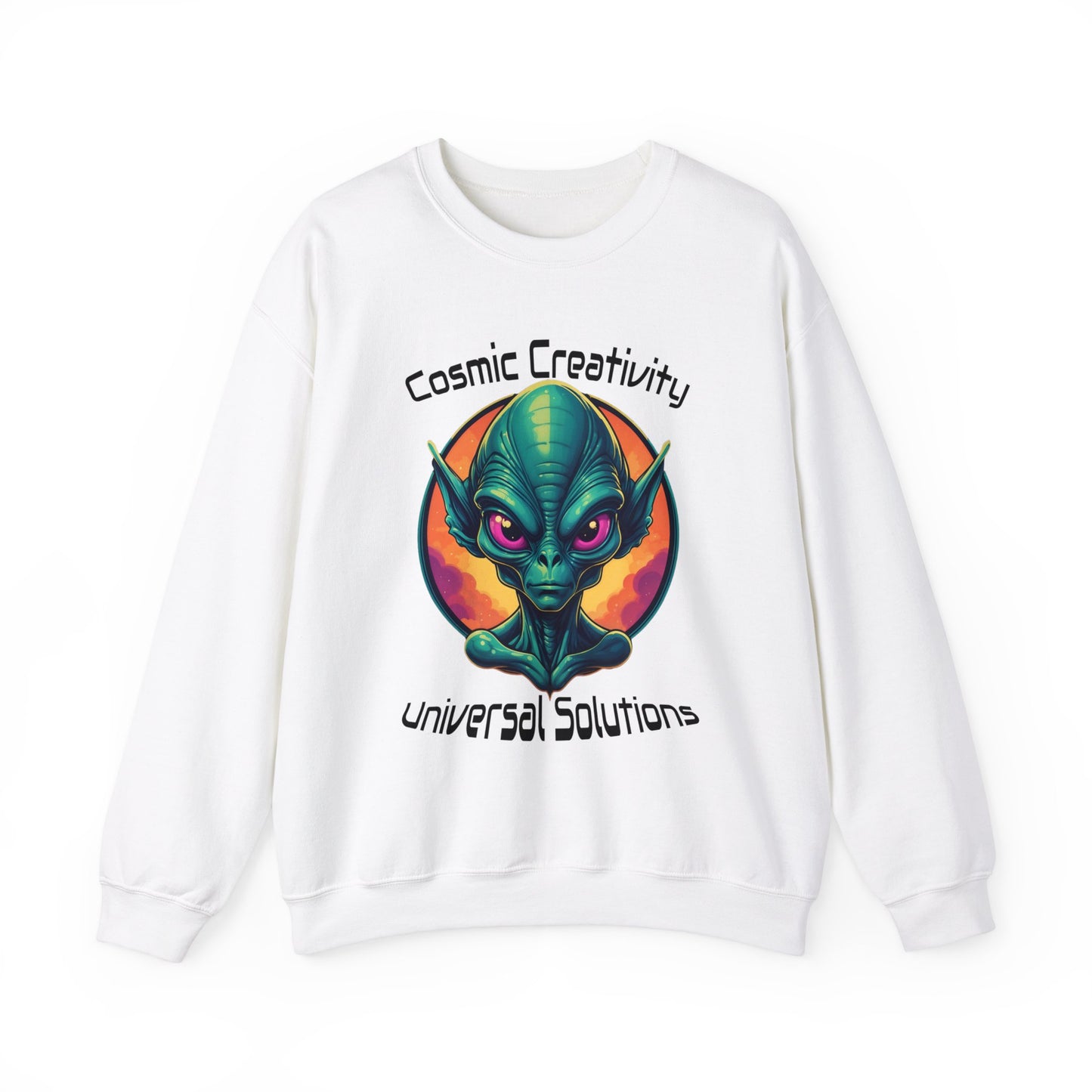 Stylisches Cosmic Alien Sweatshirt - TeeGerDesign - Sweatshirt - Crew neck