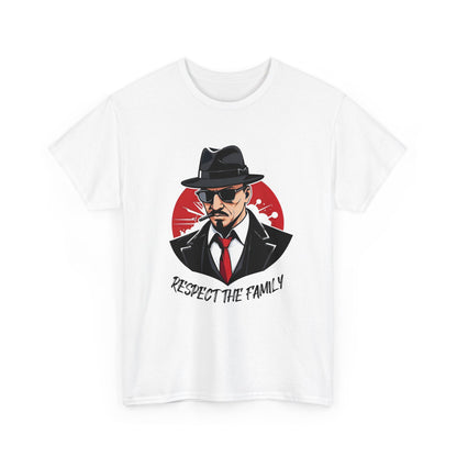 Respect the Family Mafia T - Shirt - TeeGerDesign - T - Shirt - Crew neck