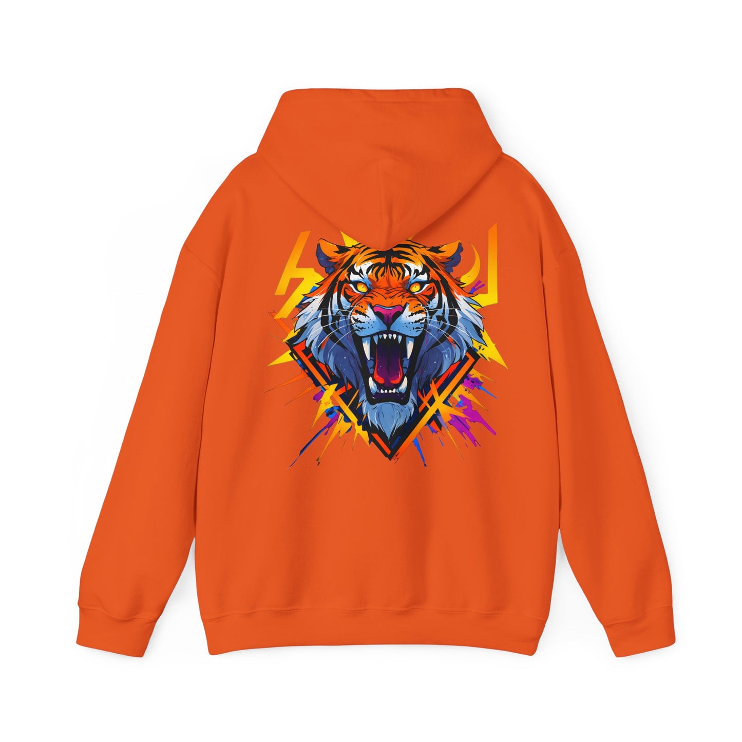 TeeGer Hoodie mit Tiger Aufdruck auf dem Rücken - TeeGerDesign - Hoodie - Brand