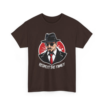 Respect the Family Mafia T - Shirt - TeeGerDesign - T - Shirt - Crew neck