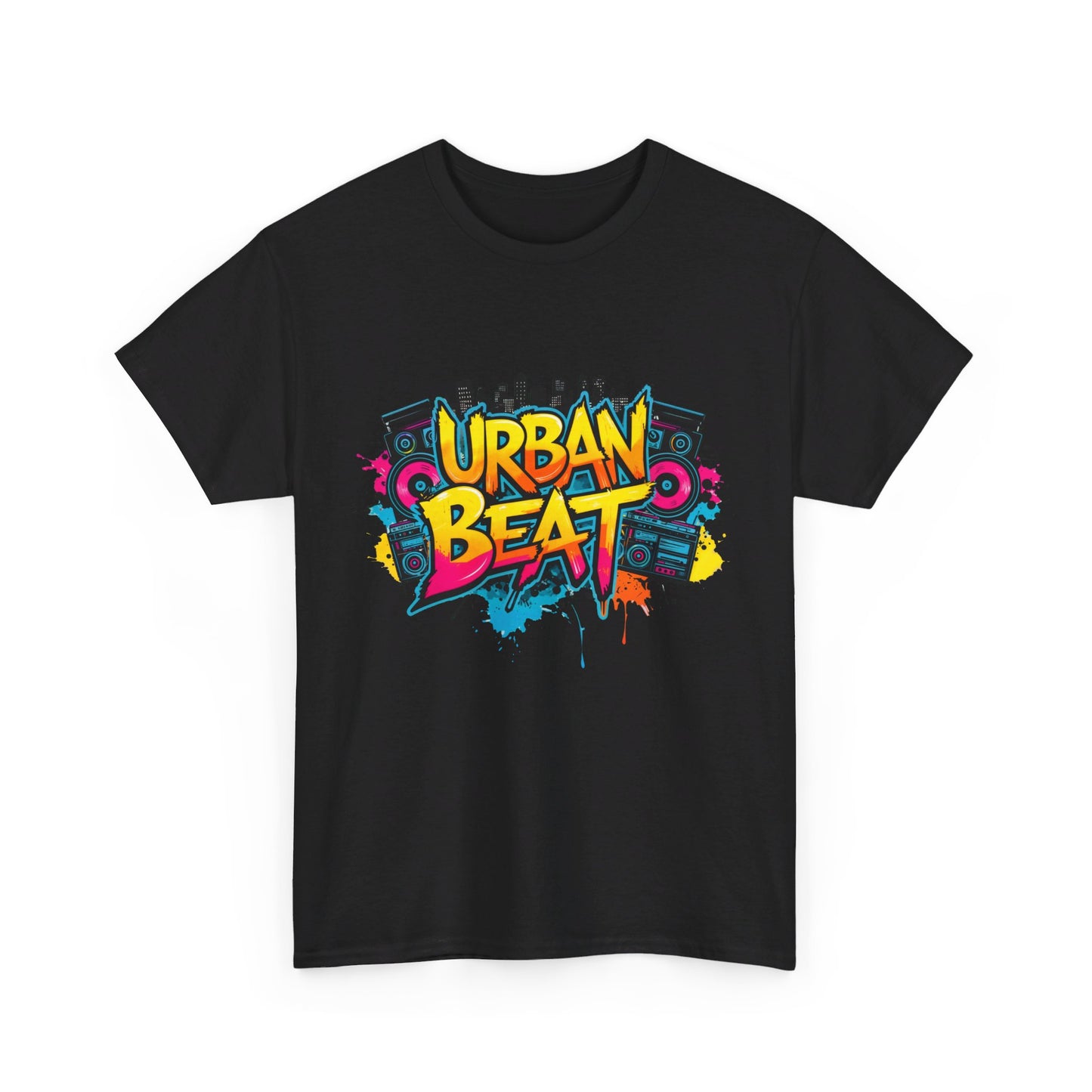 Urban Beat T-Shirt mit Graffiti-Design - TeeGerDesign - T-Shirt - Crew neck