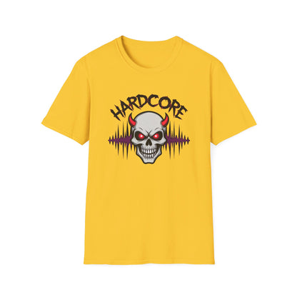 Hardcore T-Shirt mit teuflischem Totenkopf - TeeGerDesign - T-Shirt - Cotton