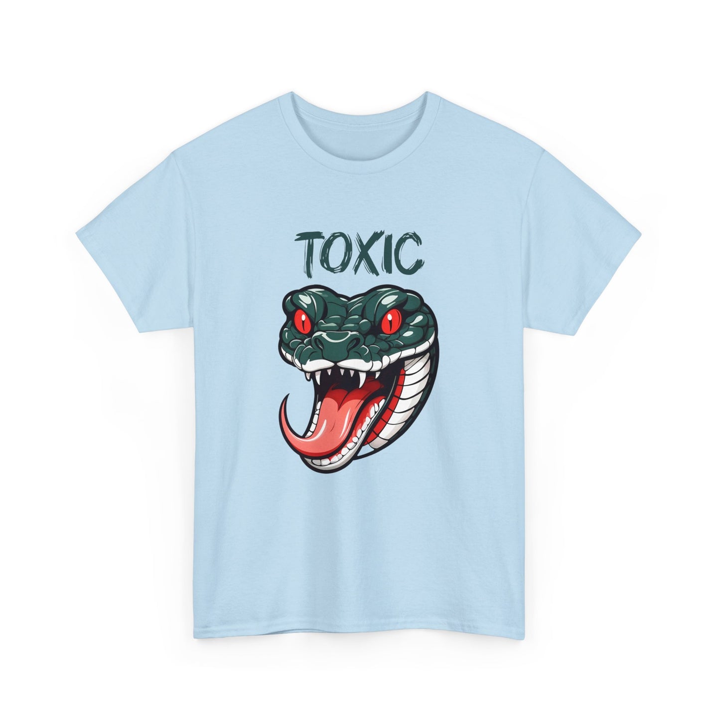 T - Shirt mit 'Toxic' Snake Logo - TeeGerDesign - T - Shirt - Crew neck