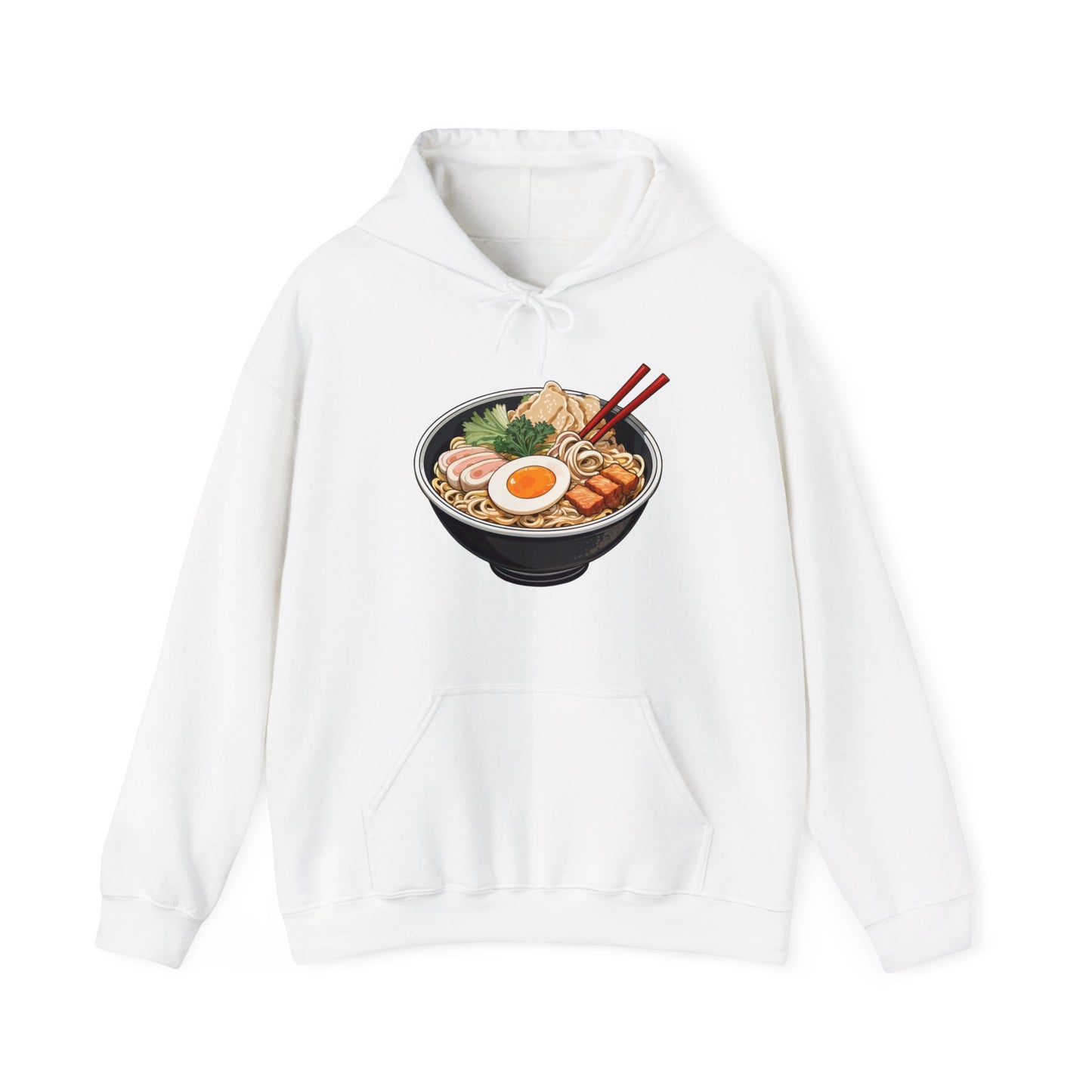 Ramen Hoodie mit Nudel Logo - TeeGerDesign - Hoodie - DTG