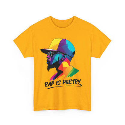 Rap is Poetry T - Shirt - Fusion von Musik und Poesie - TeeGerDesign - T - Shirt - 