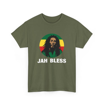 Reggae T - Shirt Jah Bless - TeeGerDesign - T - Shirt - Crew neck