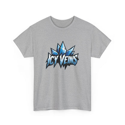 Icy Veins T - Shirt - Frostige Aura - TeeGerDesign - T - Shirt - Crew neck