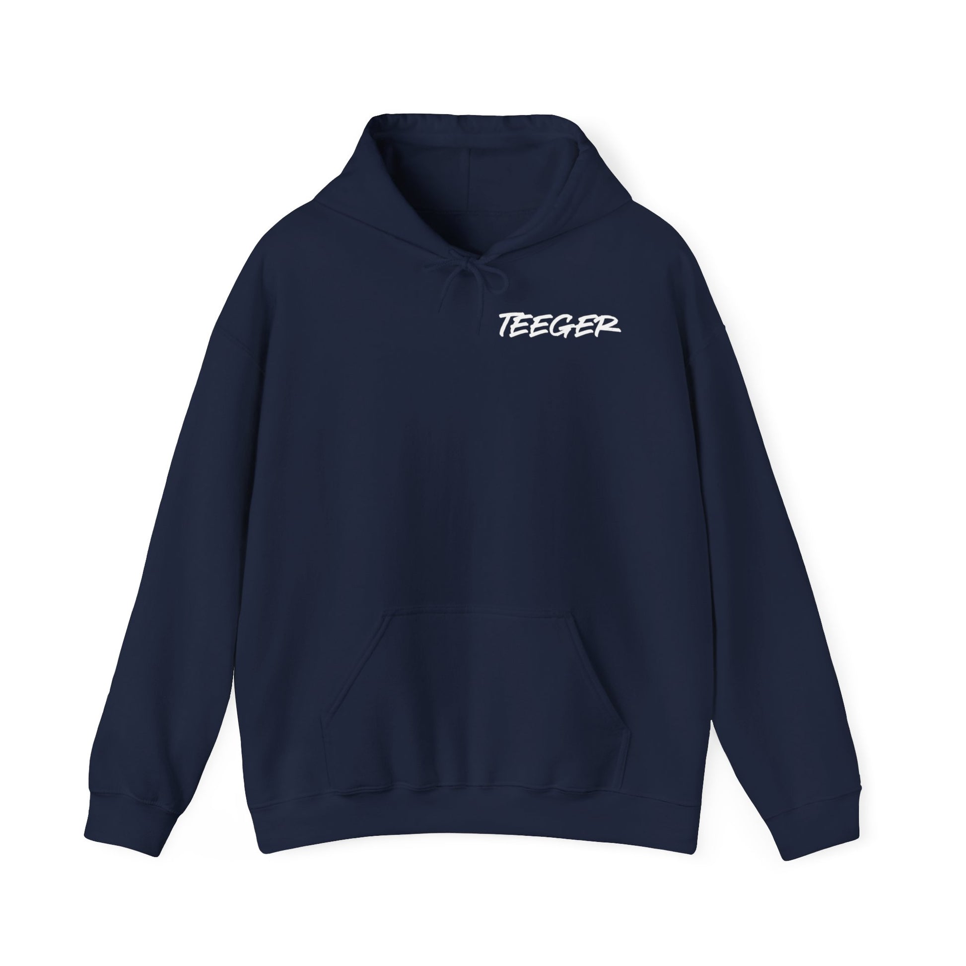 TeeGer Hoodie mit Tiger Aufdruck auf dem Rücken - TeeGerDesign - Hoodie - Brand