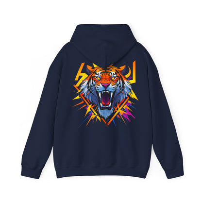 TeeGer Hoodie mit Tiger Aufdruck auf dem Rücken - TeeGerDesign - Hoodie - Brand