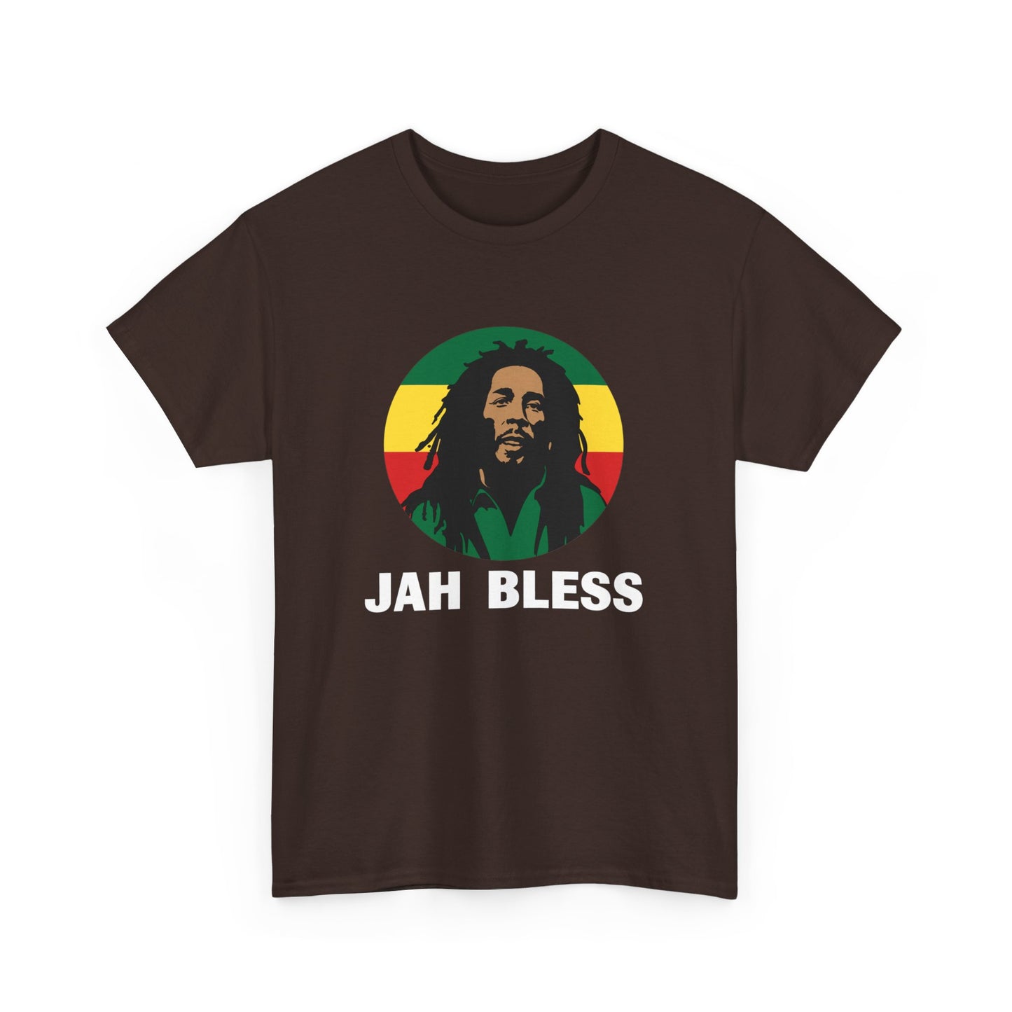 Reggae T - Shirt Jah Bless - TeeGerDesign - T - Shirt - Crew neck