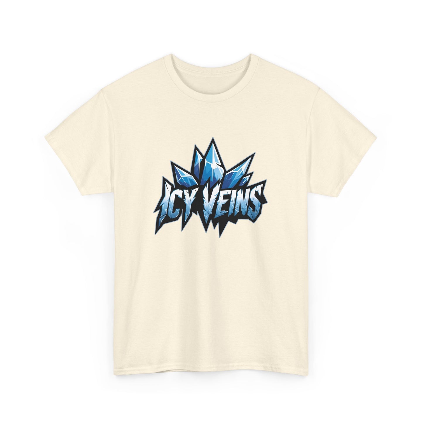 Icy Veins T - Shirt - Frostige Aura - TeeGerDesign - T - Shirt - Crew neck