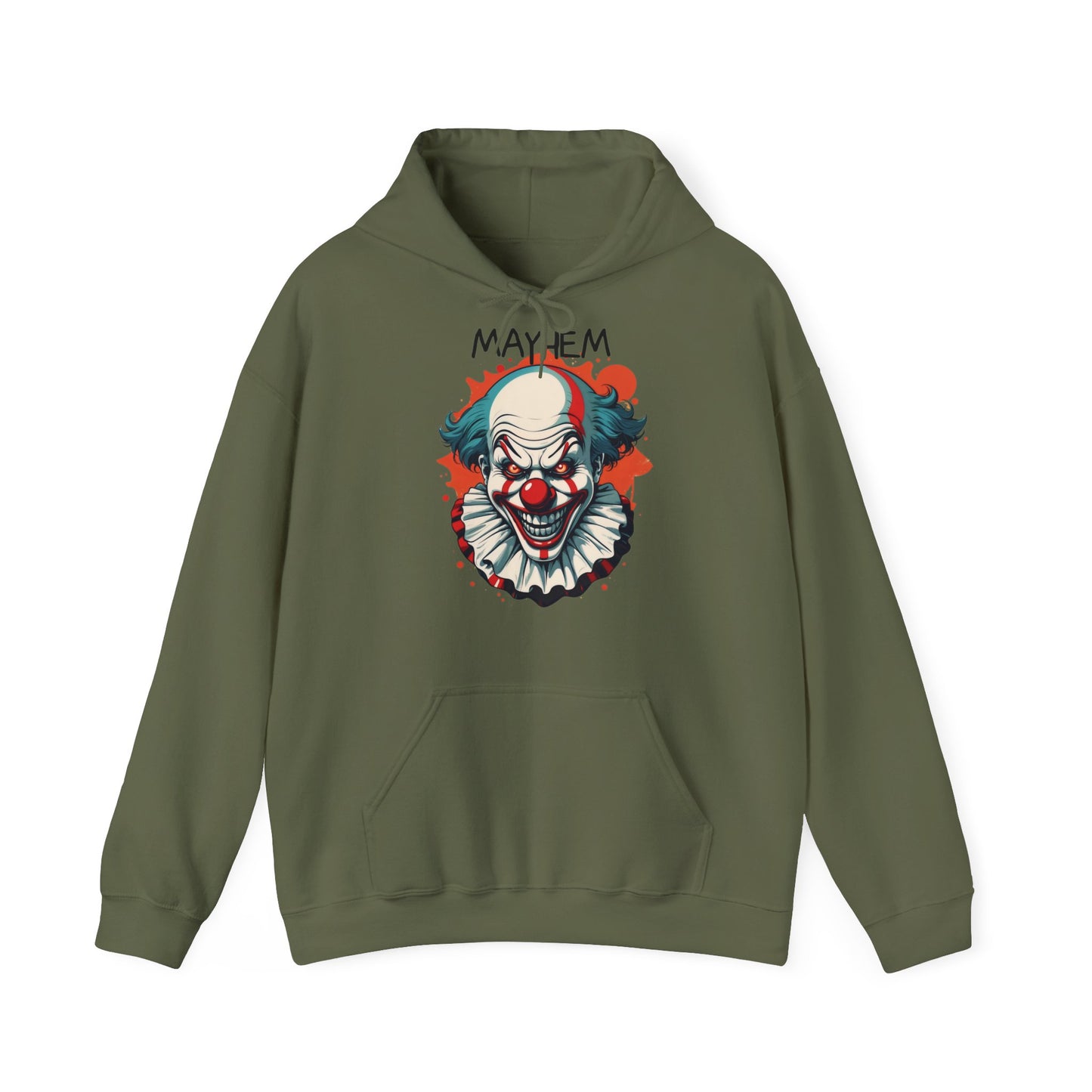 Mayhem Hoodie mit Clown Design - TeeGerDesign - Hoodie - DTG