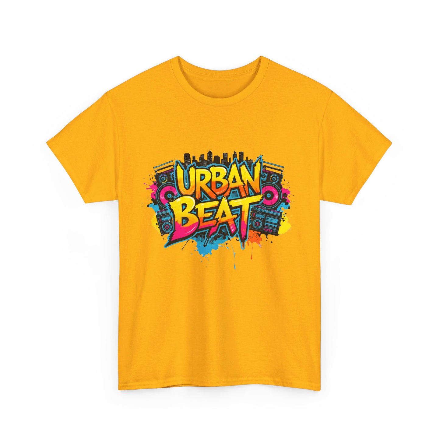 Urban Beat T-Shirt mit Graffiti-Design - TeeGerDesign - T-Shirt - Crew neck