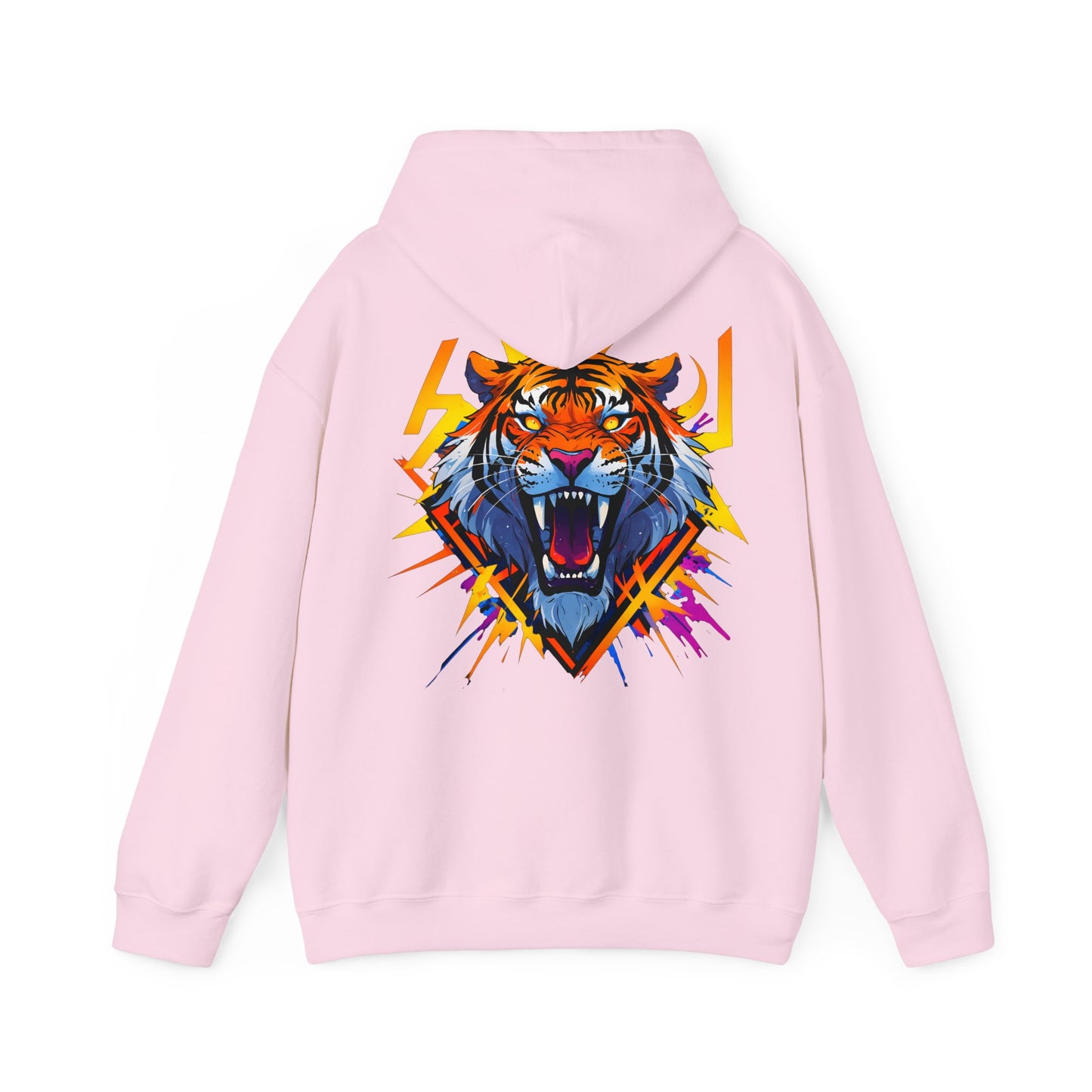 TeeGer Hoodie mit Tiger Aufdruck auf dem Rücken - TeeGerDesign - Hoodie - Brand