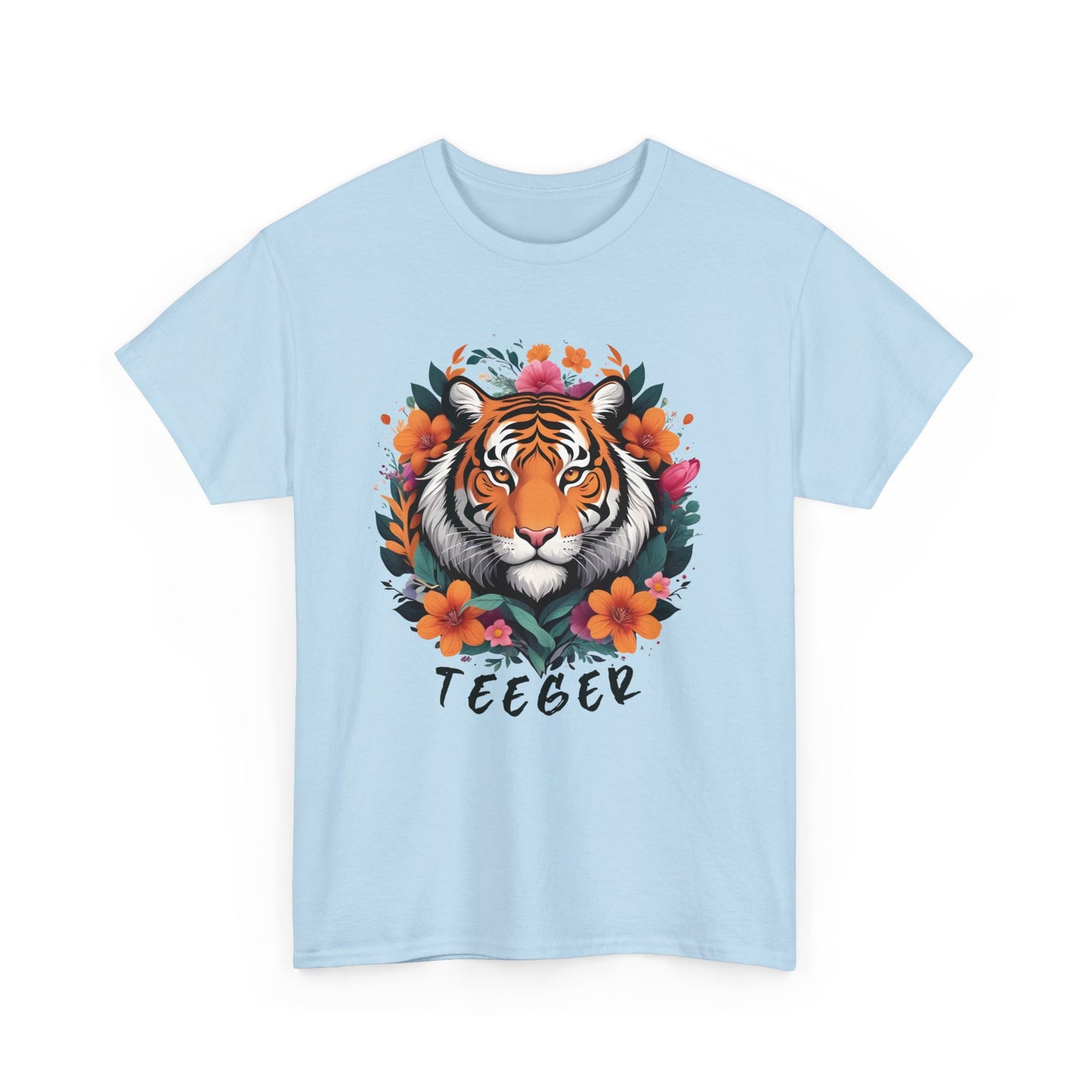 T - Shirt TeeGer Design | Shirt mit Tiger Bild | Miniatur Tigerkopf T - Shirt - TeeGerDesign - T - Shirt - Brand