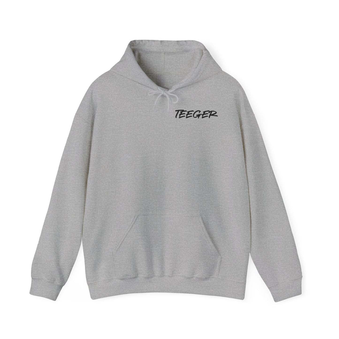 TeeGer Hoodie mit Tiger Aufdruck auf dem Rücken - TeeGerDesign - Hoodie - Brand