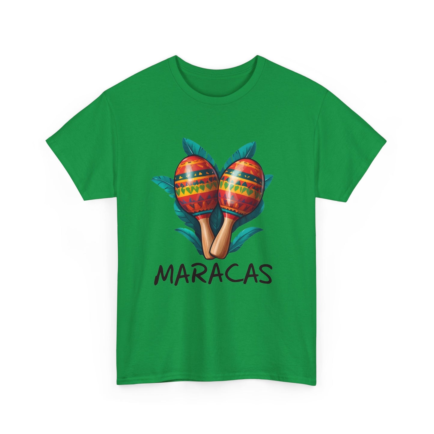 Stilvolles Maracas Instrument T - Shirt – Ideal für Musiker und Tänzer - TeeGerDesign - T - Shirt - Crew neck