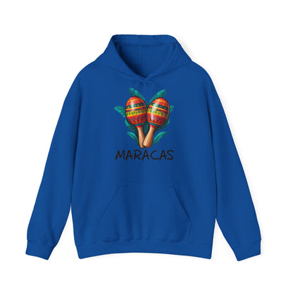 Stylischer Latin Hoodie mit Maracas - Motiv - TeeGerDesign - Hoodie - Dancehall