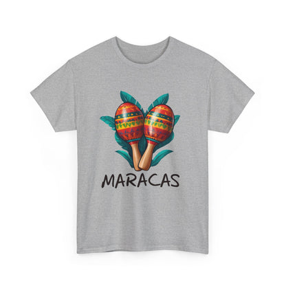 Stilvolles Maracas Instrument T - Shirt – Ideal für Musiker und Tänzer - TeeGerDesign - T - Shirt - Crew neck