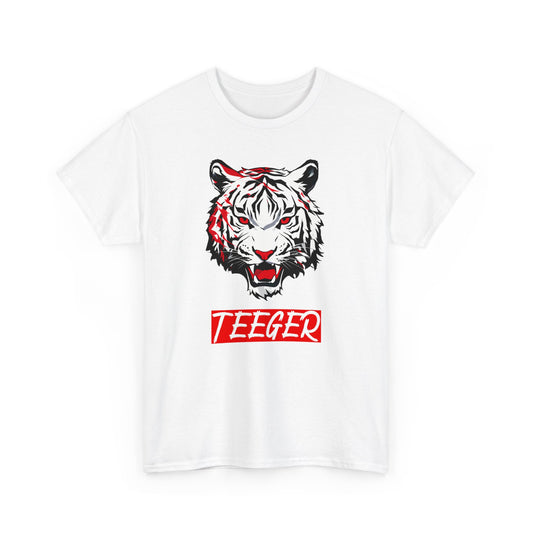 Tiger Illustration T - Shirt - Einzigartiger Logodruck - TeeGerDesign - T - Shirt - Brand