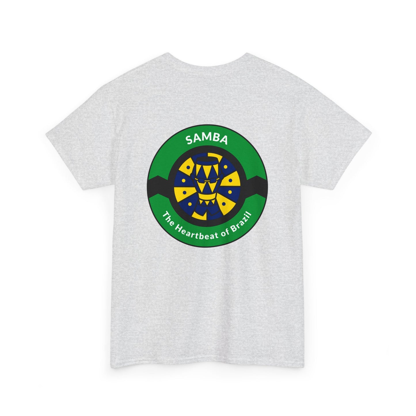 Samba T - Shirt - The Heartbeat of Brazil - TeeGerDesign - T - Shirt - Crew neck