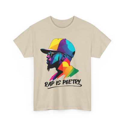 Rap is Poetry T - Shirt - Fusion von Musik und Poesie - TeeGerDesign - T - Shirt - 