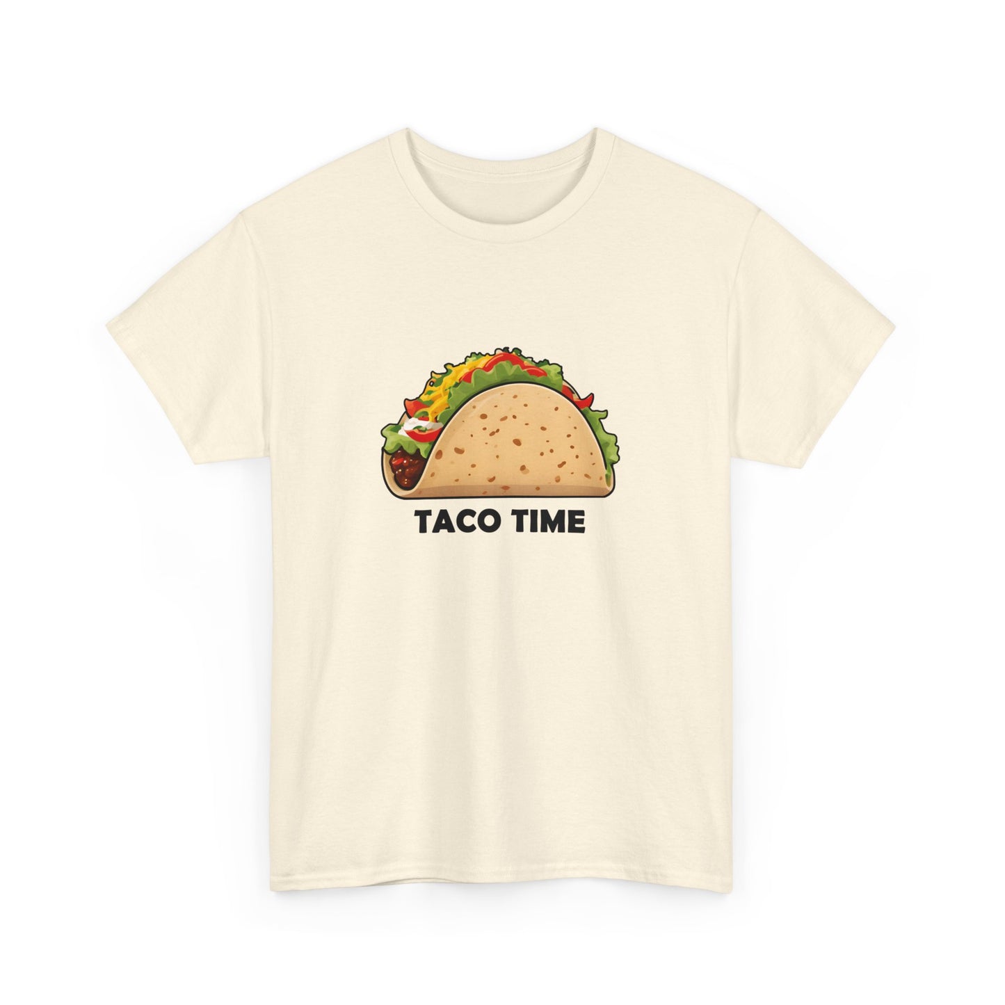 Taco Time T - Shirt - Lustiges und Leckeres Design - TeeGerDesign - T - Shirt - Crew neck