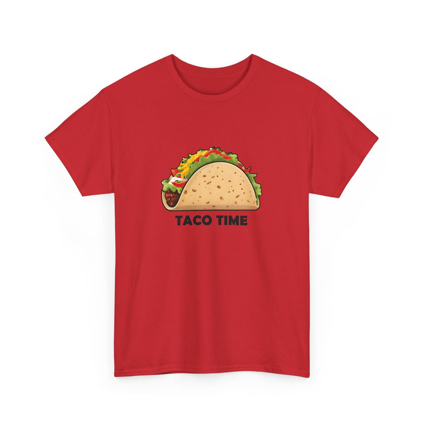 Taco Time T - Shirt - Lustiges und Leckeres Design - TeeGerDesign - T - Shirt - Crew neck