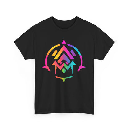 Raver Shirt mit Logo - Stylische Festival - und EDM - Kleidung - TeeGerDesign - T - Shirt - Crew neck