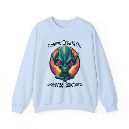 Stylisches Cosmic Alien Sweatshirt - TeeGerDesign - Sweatshirt - Crew neck