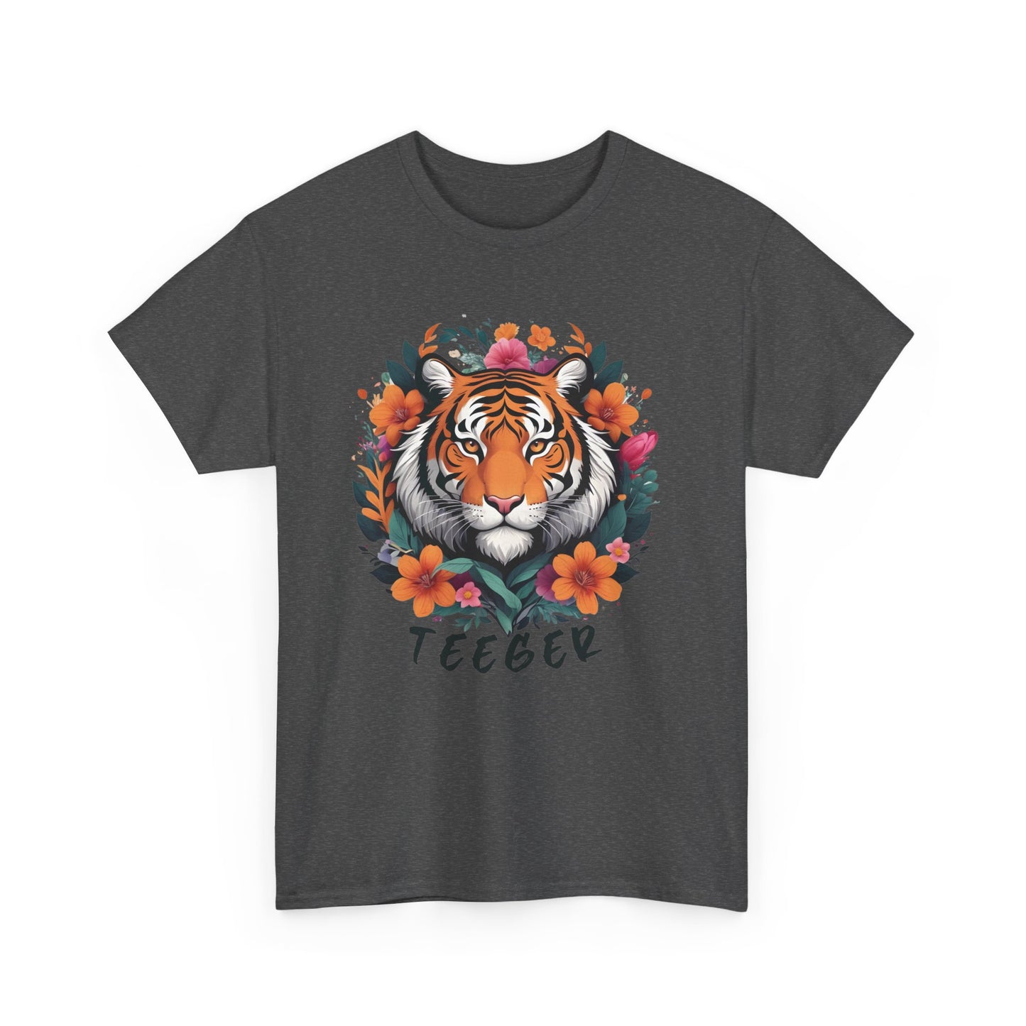 T - Shirt TeeGer Design | Shirt mit Tiger Bild | Miniatur Tigerkopf T - Shirt - TeeGerDesign - T - Shirt - Brand