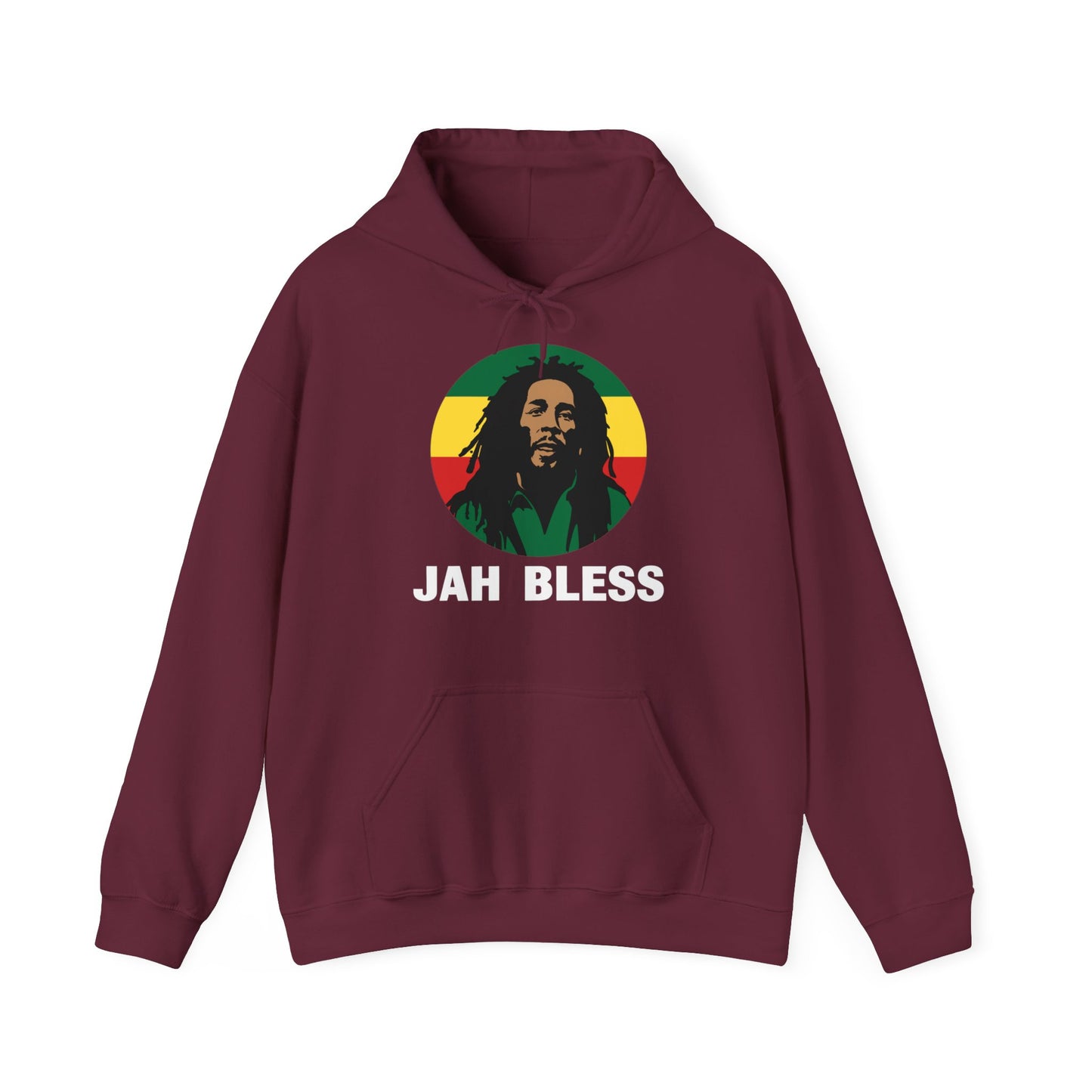 Reggae Hoodie Jah Bless - TeeGerDesign - Hoodie - Dancehall