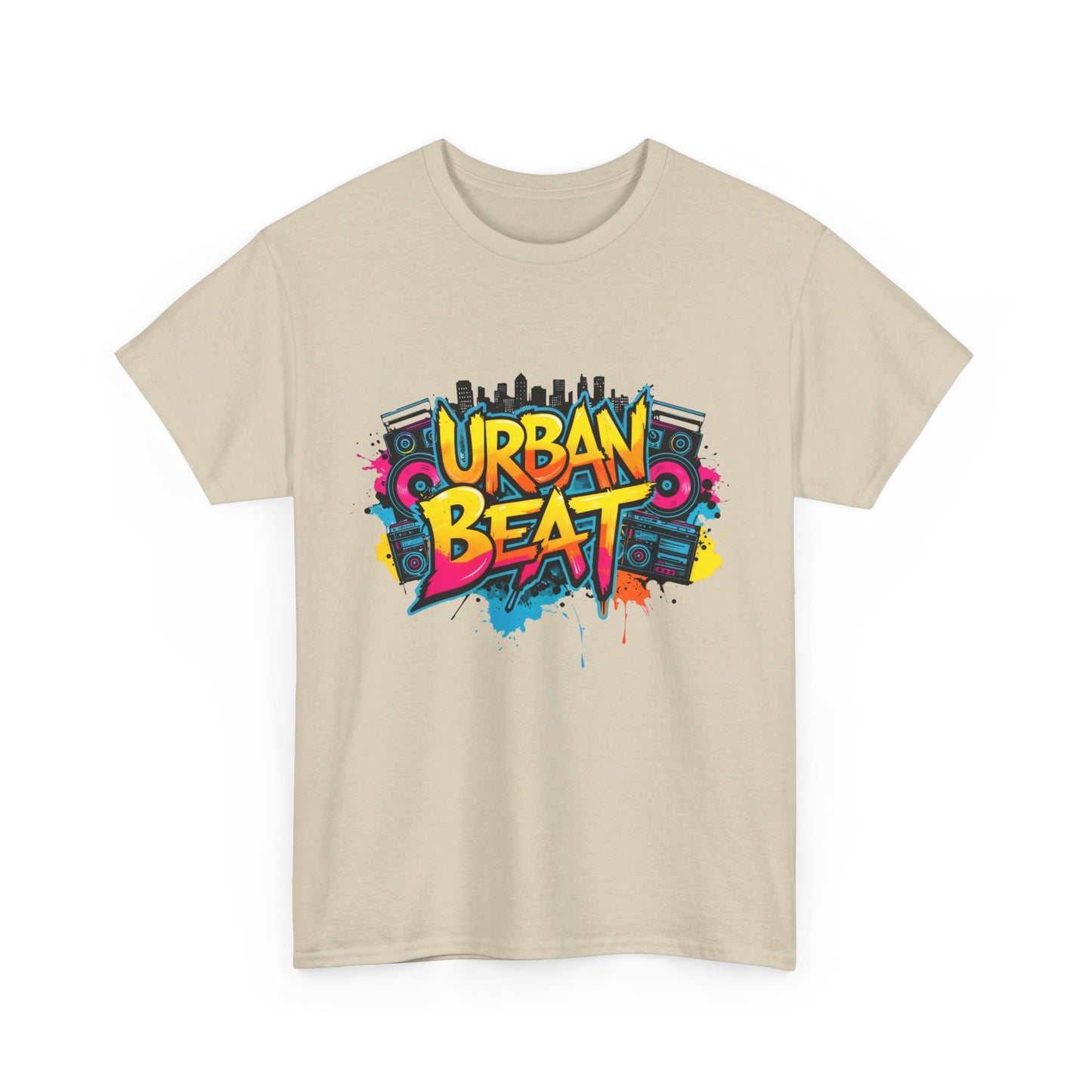 Urban Beat T-Shirt mit Graffiti-Design - TeeGerDesign - T-Shirt - Crew neck