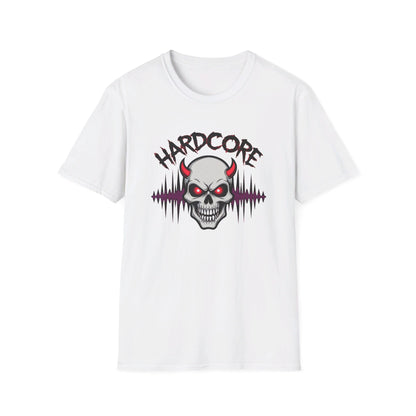 Hardcore T-Shirt mit teuflischem Totenkopf - TeeGerDesign - T-Shirt - Cotton