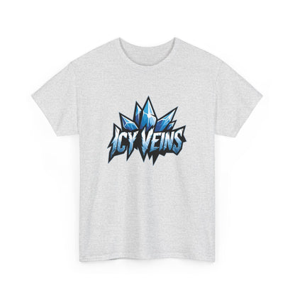 Icy Veins T - Shirt - Frostige Aura - TeeGerDesign - T - Shirt - Crew neck