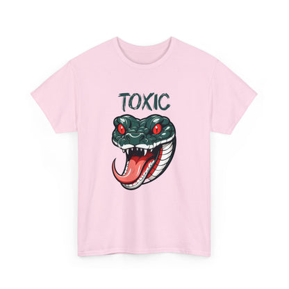 T - Shirt mit 'Toxic' Snake Logo - TeeGerDesign - T - Shirt - Crew neck