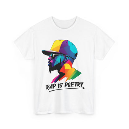 Rap is Poetry T - Shirt - Fusion von Musik und Poesie - TeeGerDesign - T - Shirt - 