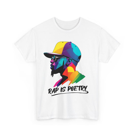 Rap is Poetry T - Shirt - Fusion von Musik und Poesie - TeeGerDesign - T - Shirt - 