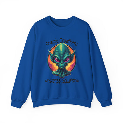 Stylisches Cosmic Alien Sweatshirt - TeeGerDesign - Sweatshirt - Crew neck