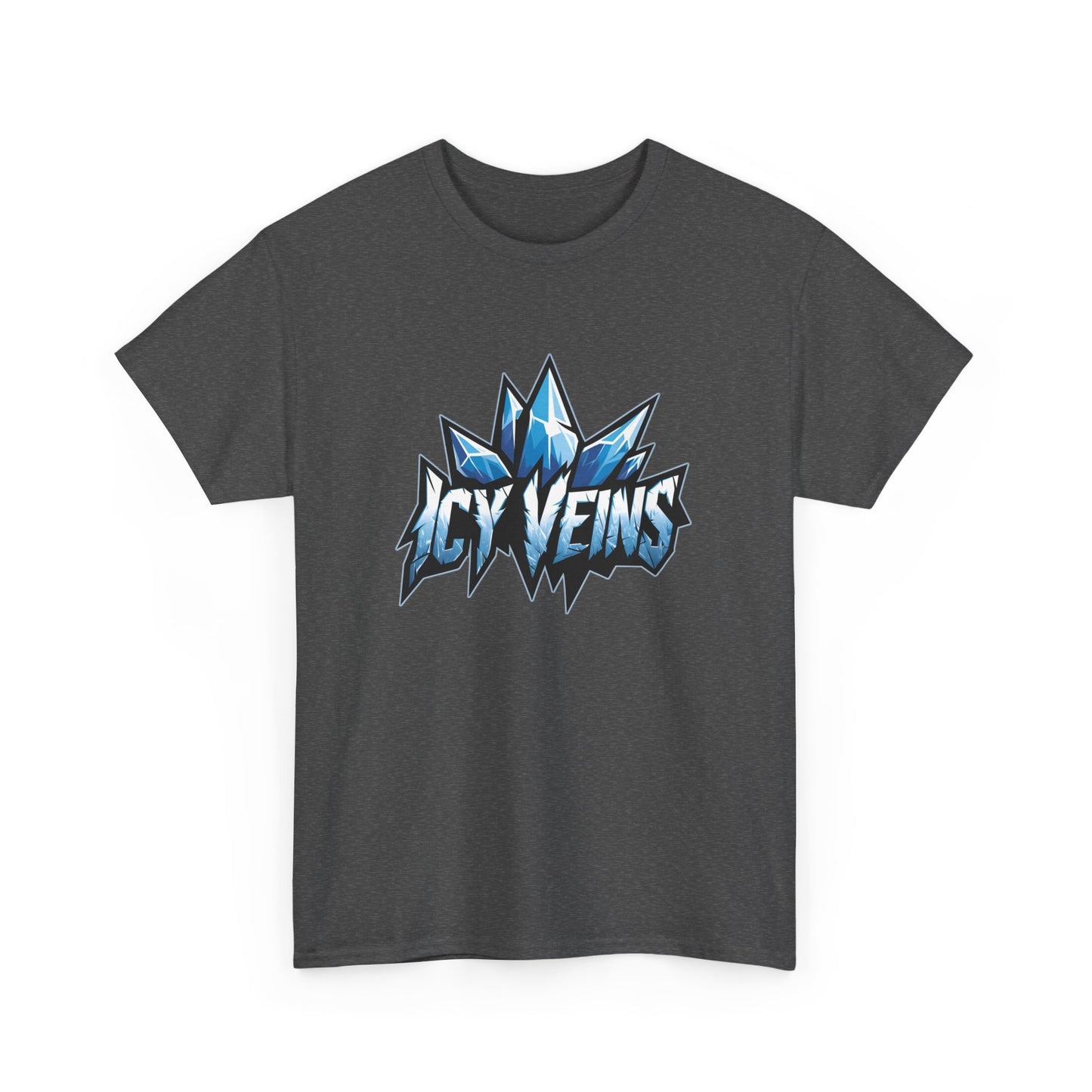 Icy Veins T - Shirt - Frostige Aura - TeeGerDesign - T - Shirt - Crew neck