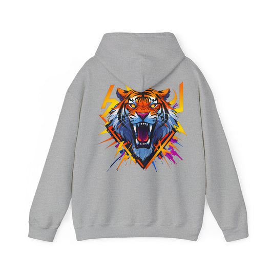 TeeGer Hoodie mit Tiger Aufdruck auf dem Rücken - TeeGerDesign - Hoodie - Brand